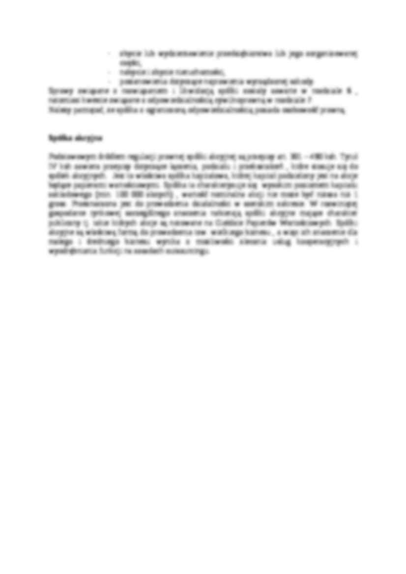 formy organizacyjno prawne - strona 3