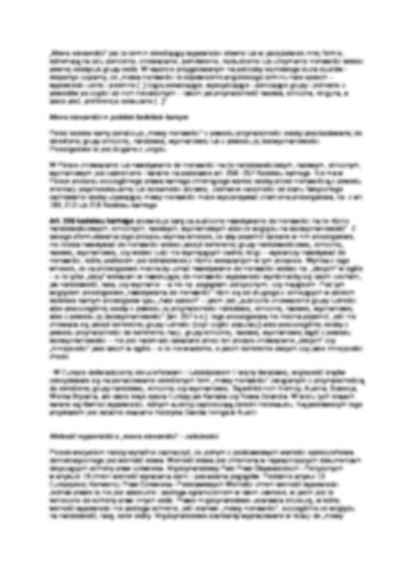 Prawo do wolności słowa - strona 3