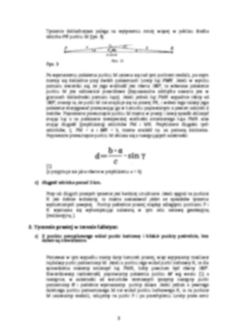 Tyczenie prostych - strona 3
