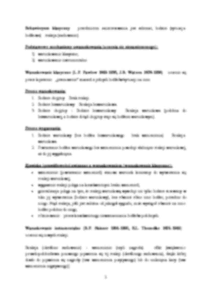 Psychlogia - wykłady - strona 2