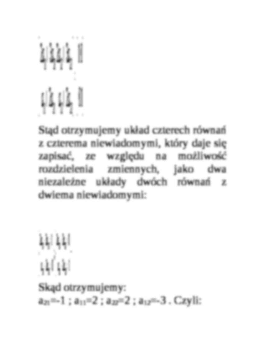 Odwracanie macierzy - strona 2