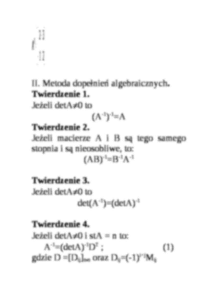 Odwracanie macierzy - strona 3
