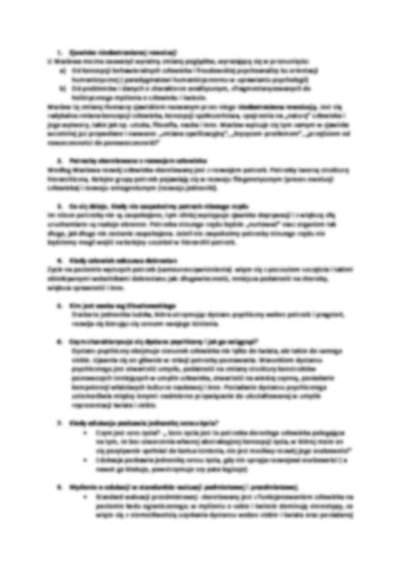 Pedagogika ogólna - Orientacja humanistyczna - strona 3