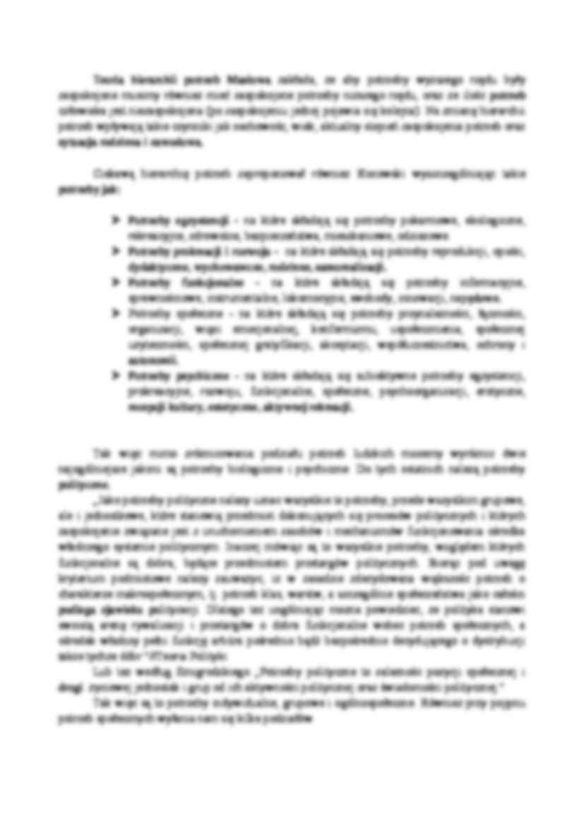 Potrzeby polityczne - strona 3