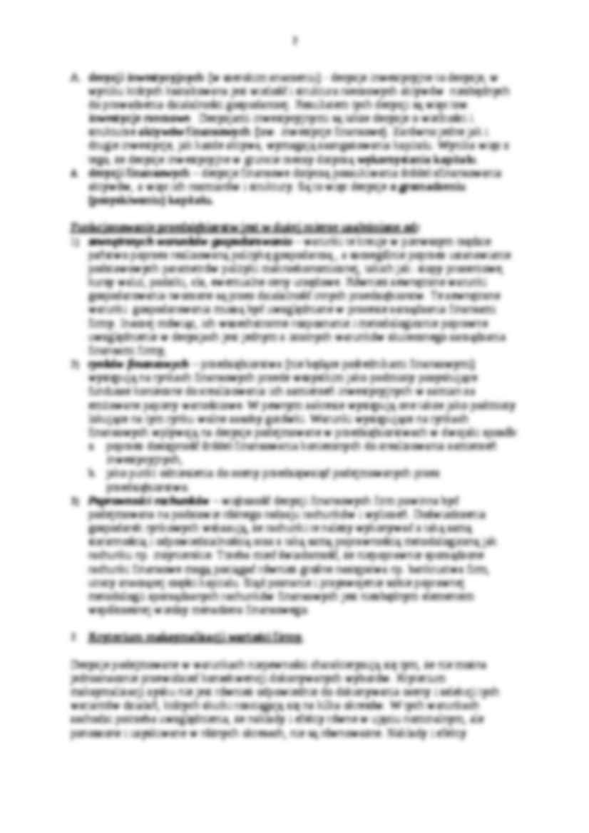 Finanse przedsiębiorstw - kilka wykładów - strona 2