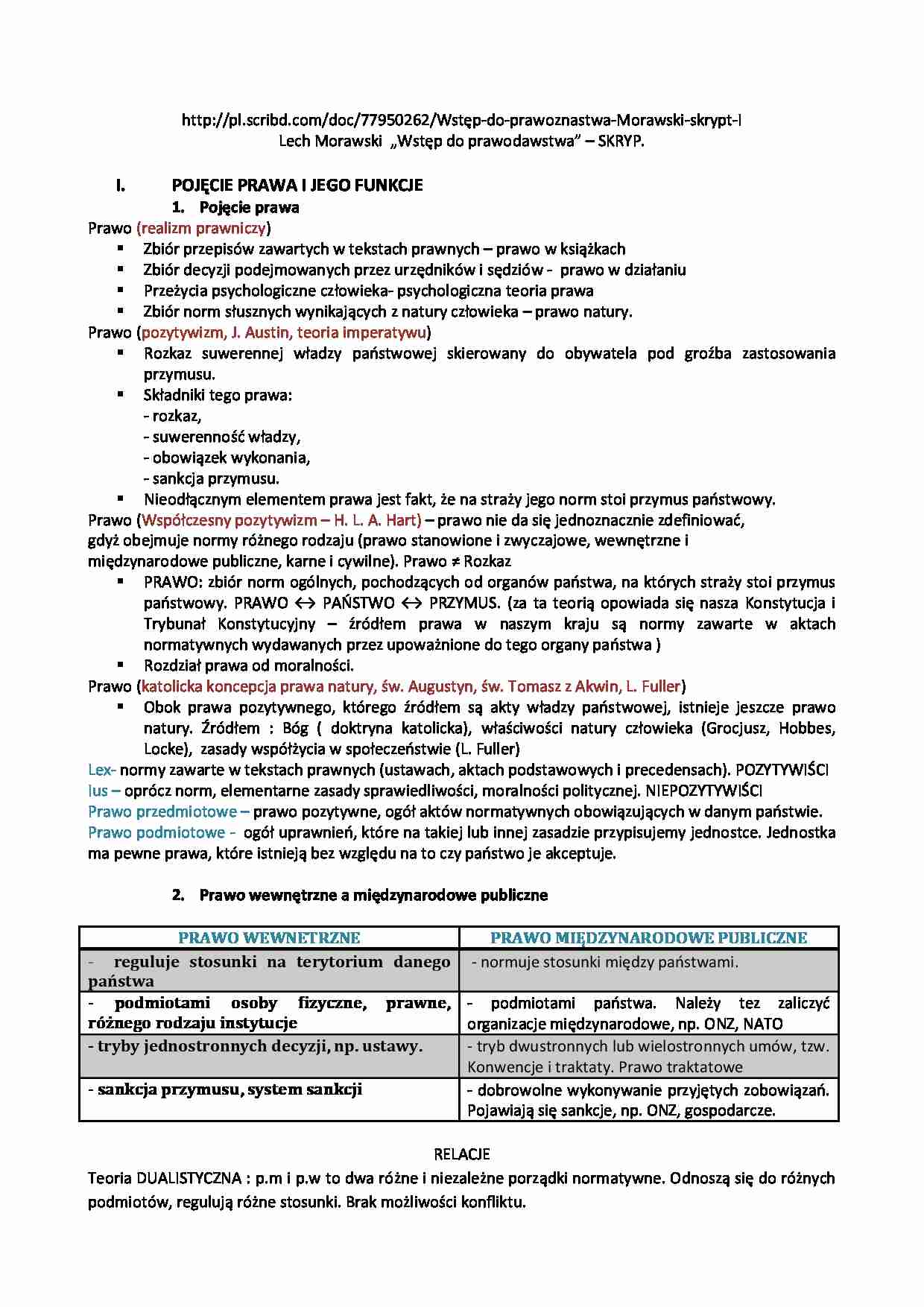 Wstęp do prawoznawstwa i prawo karne - strona 1