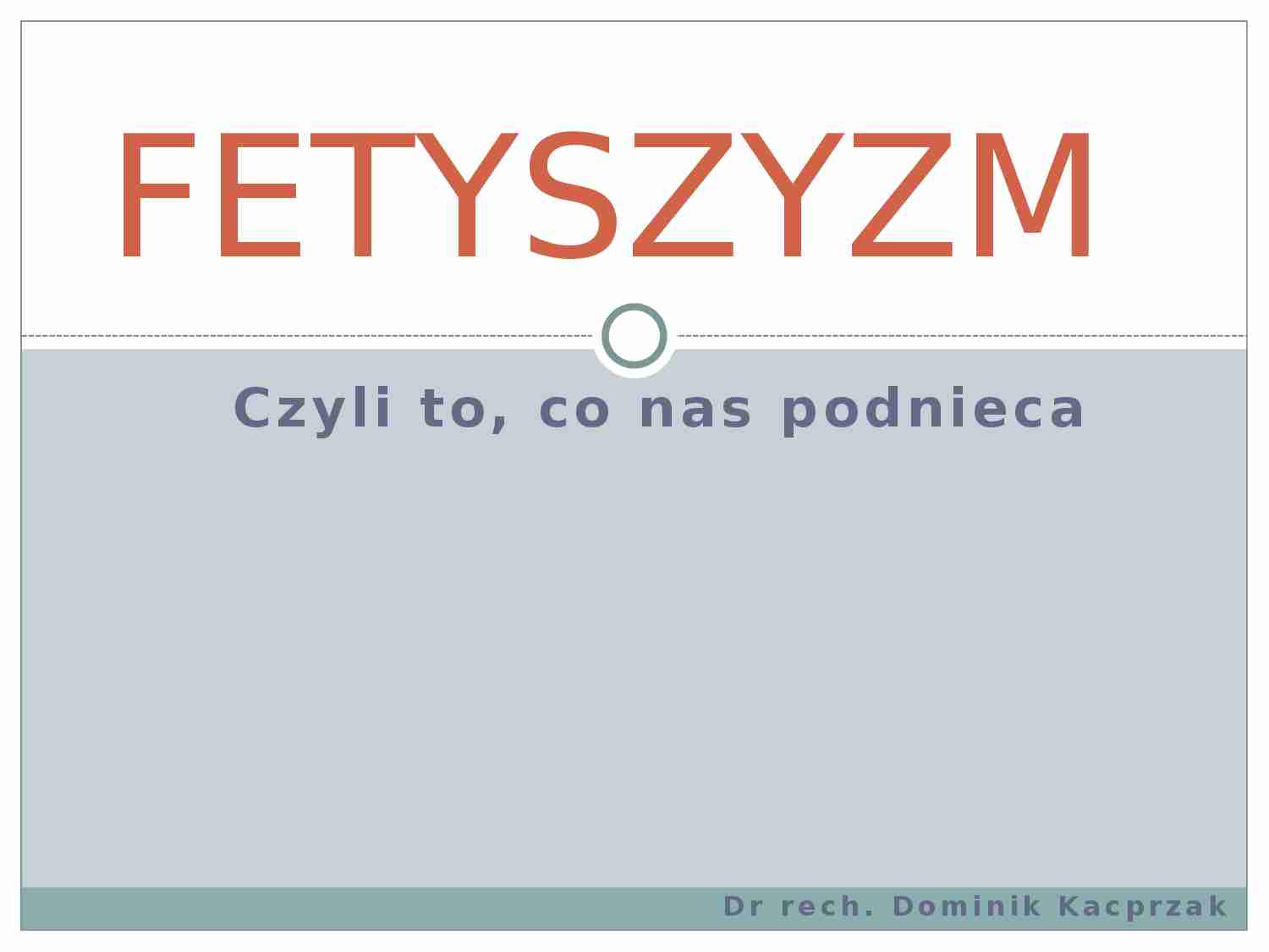 Fetyszyzm - strona 1