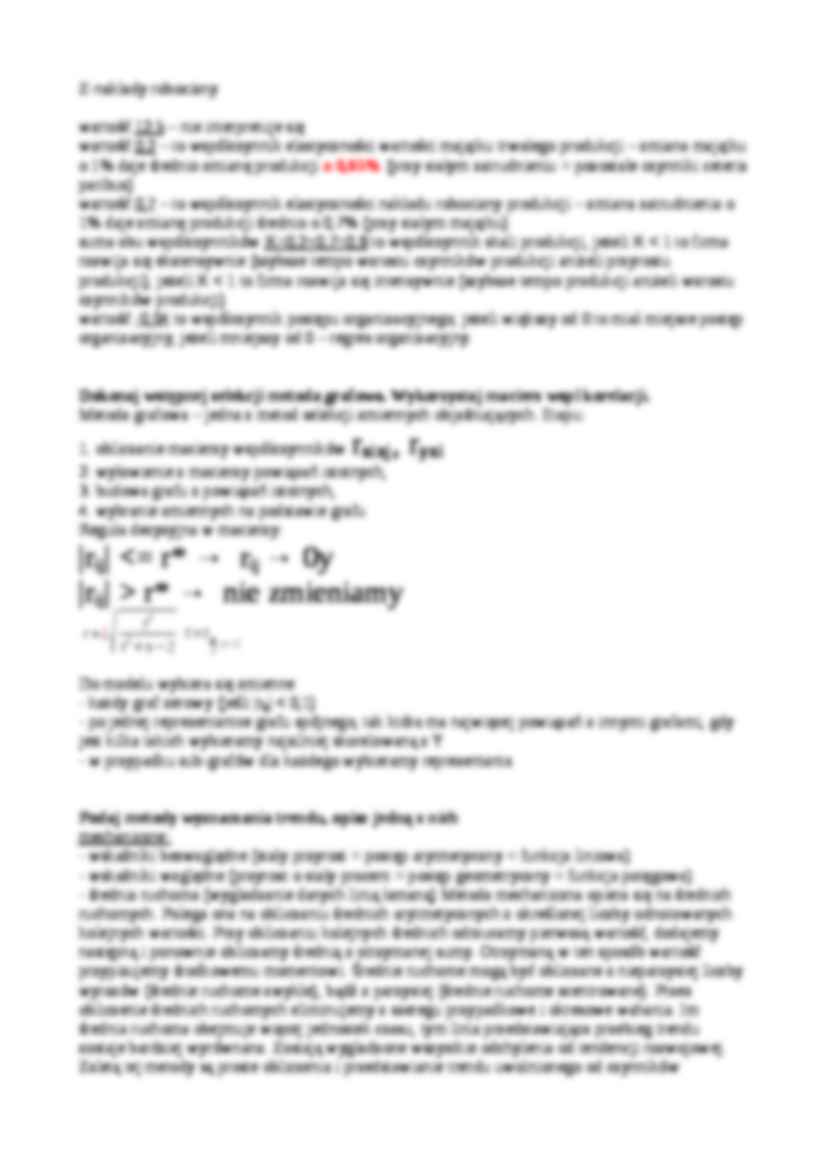 podsumowanie z ekonometrii - strona 3