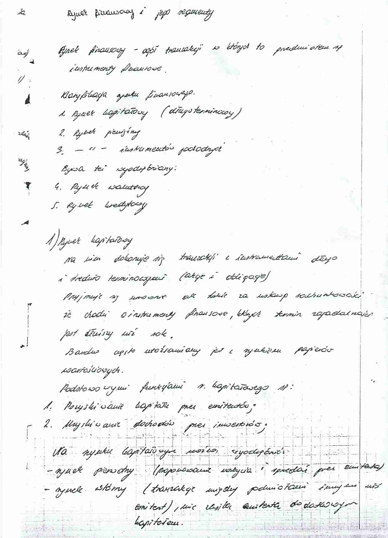 wykłady z finansów - strona 1
