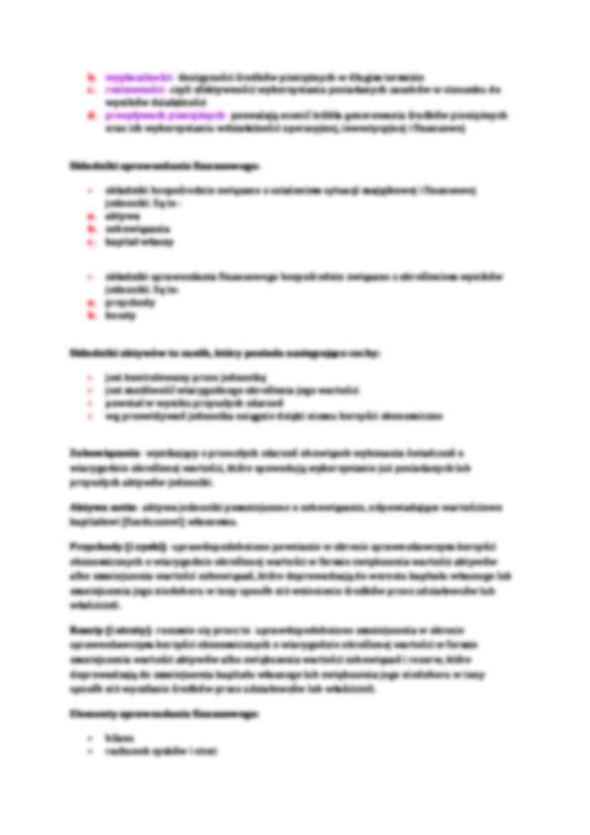 Rachunkowość - wykłady  - strona 3