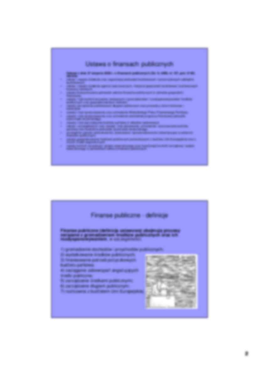 Finanse publiczne - wykład - strona 2
