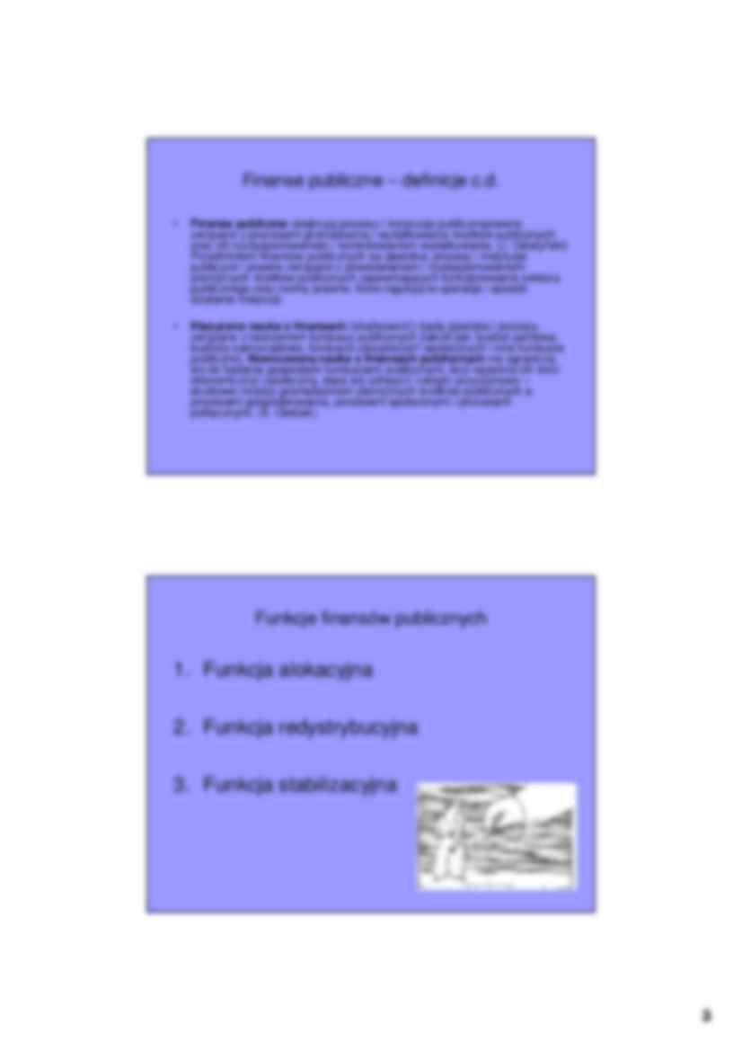 Finanse publiczne - wykład - strona 3