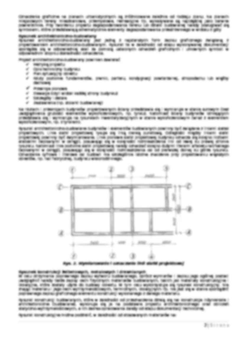 Rysunek techniczny budowlany - strona 2