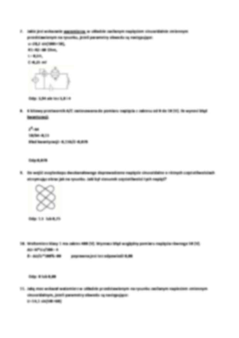 Metrologia - projekt - strona 2