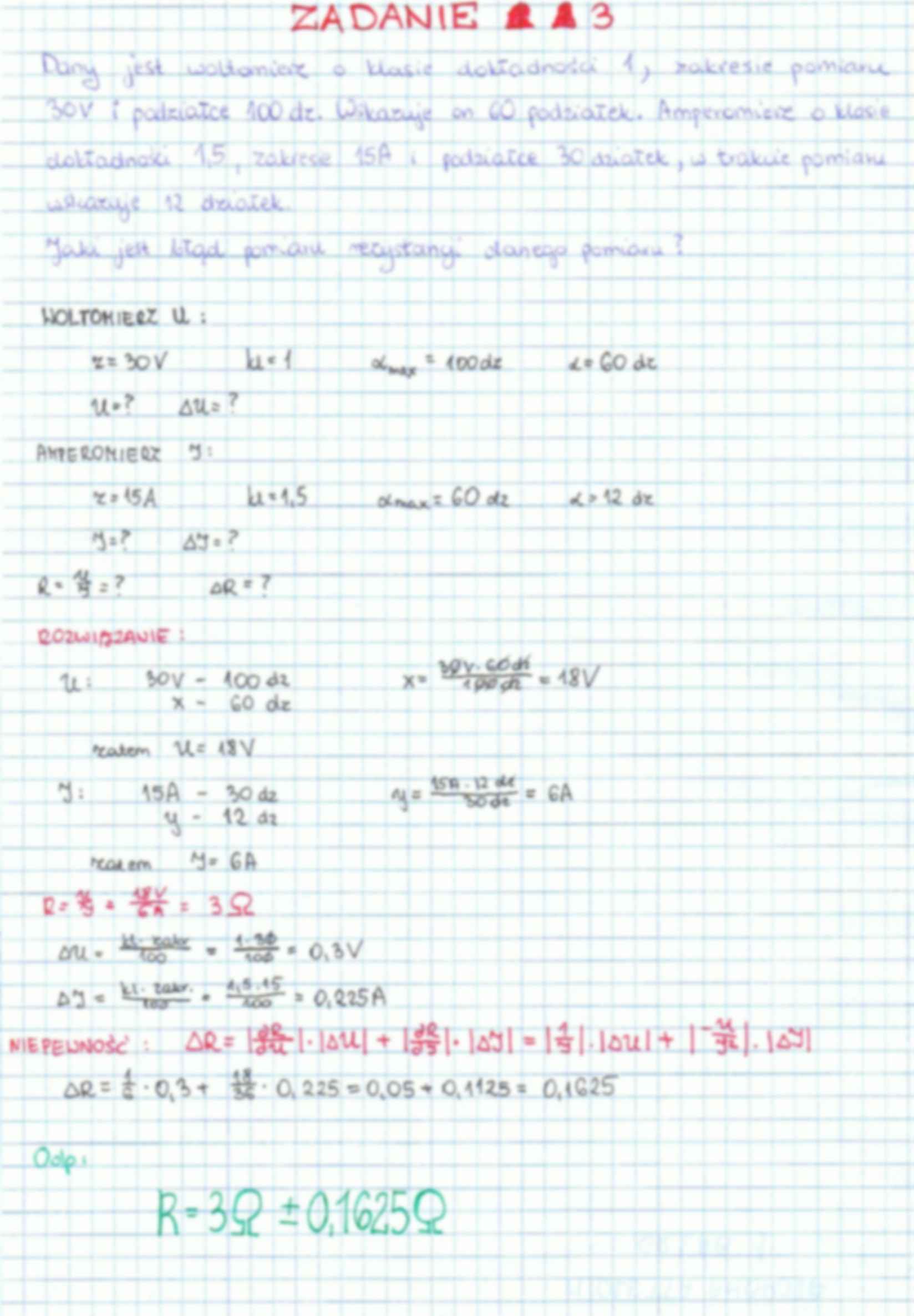 Metrologia - zadania kolos 1 - strona 3