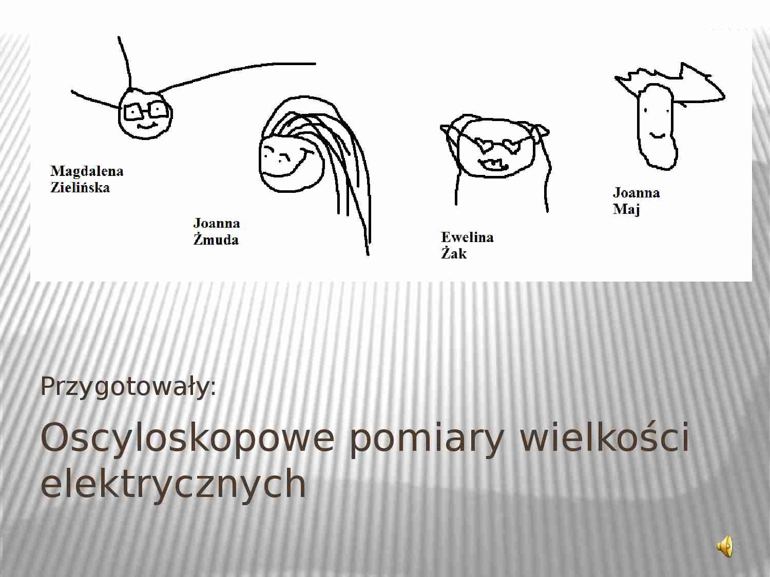 Metrologia - prezentacja oscyloskop - strona 1