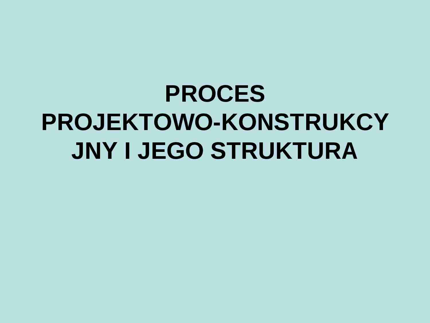 Podstawy projektowania inżynierskiego - prezentacje - strona 1