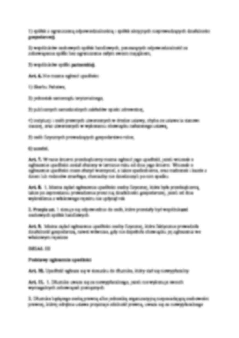 Prawo upadłościowe i naprawcze  - strona 2