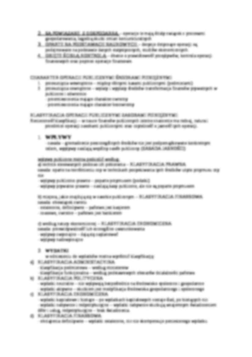 Finanse Publiczne - FINANSE PUBLICZNE A FINANSE PRYWATNE - strona 3