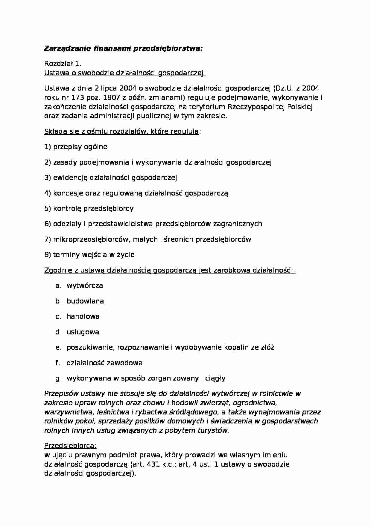 ABC działalności gospodarczej - strona 1