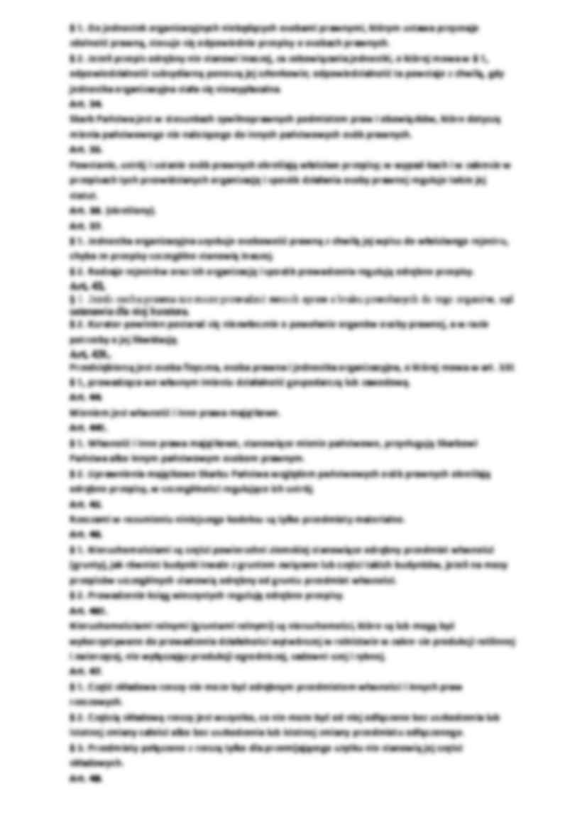 Prawo cywilne - kodeks - strona 3