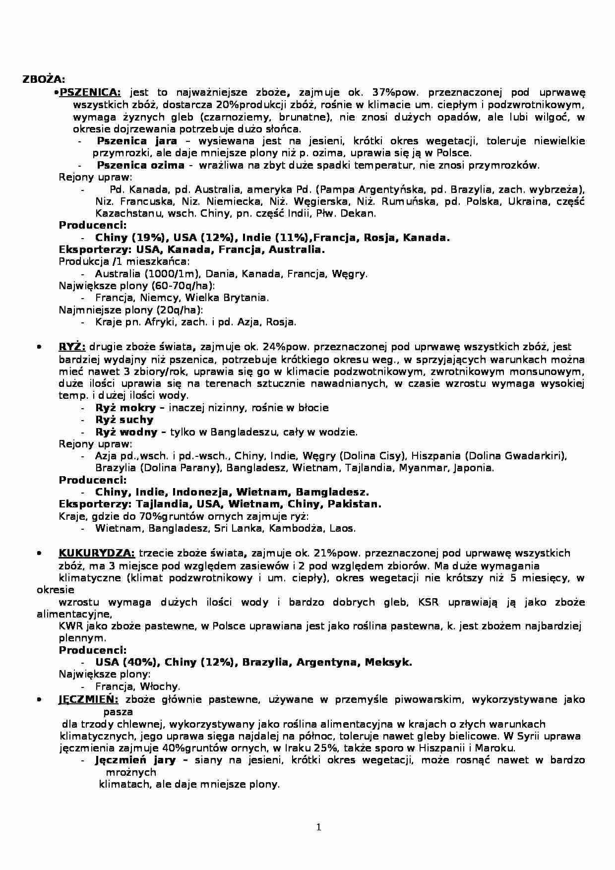 geografia uprawy - strona 1