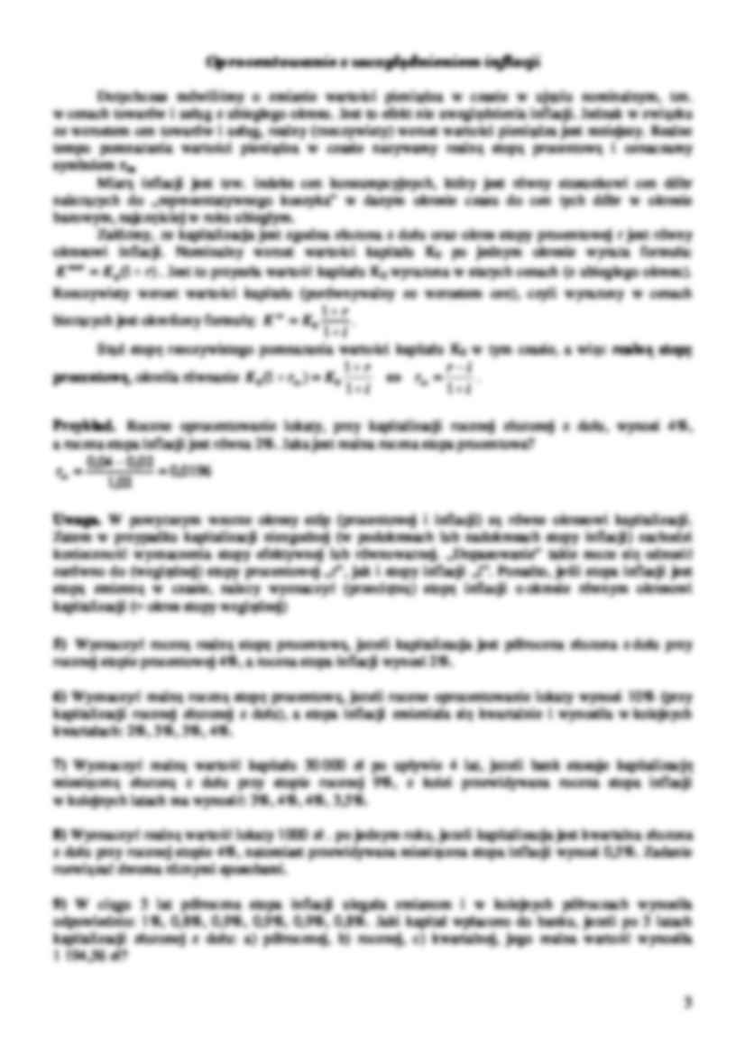 3,4. Stopy procentowe i inflacja - strona 2