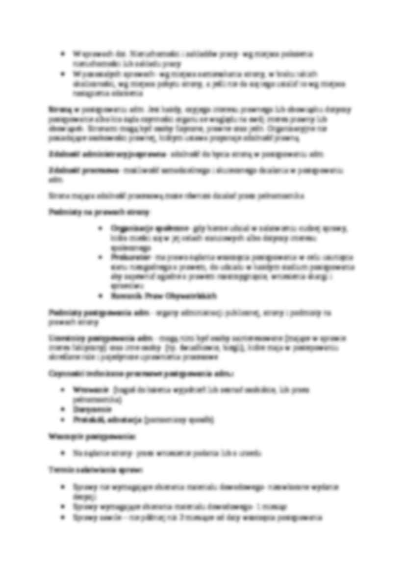 Postępowanie administracyjne - Właściwość rzeczowa - strona 2
