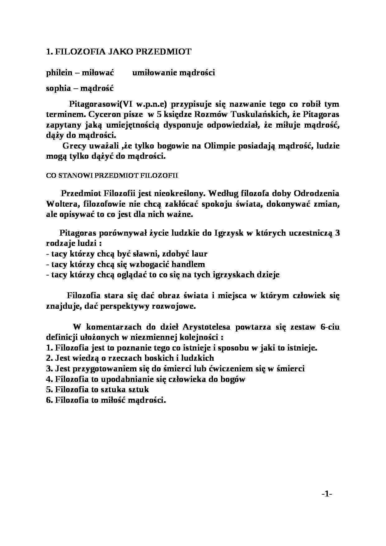 Filozofia - Edward Jeliński - strona 1