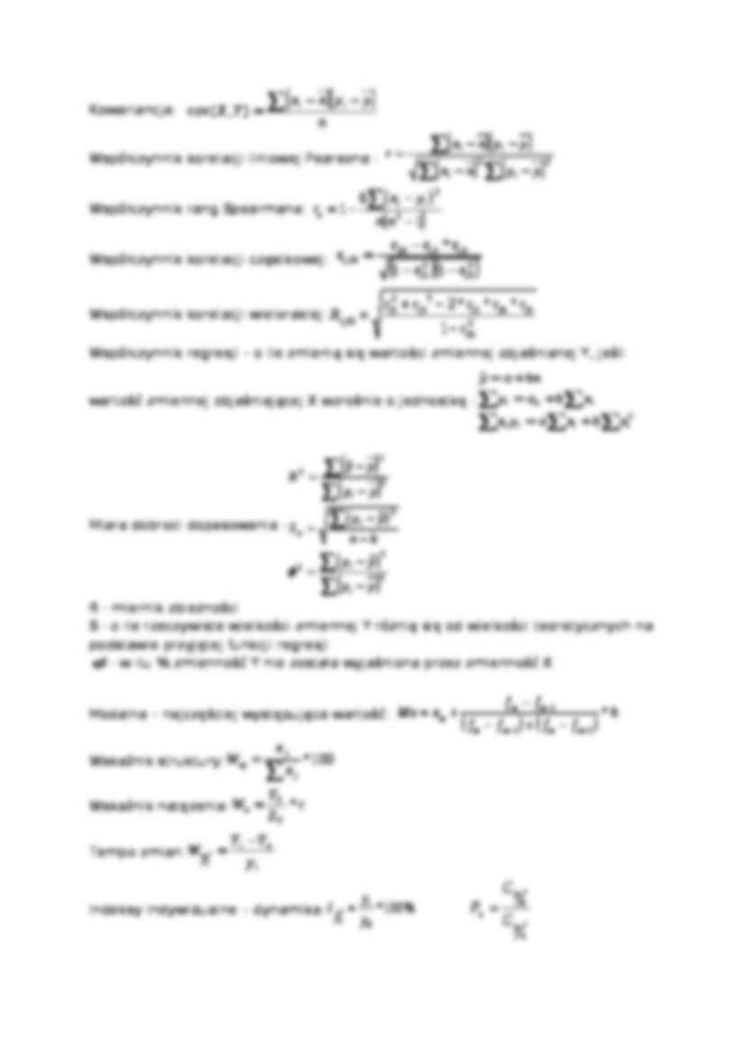 wzory pierwsze kolokwium - strona 2