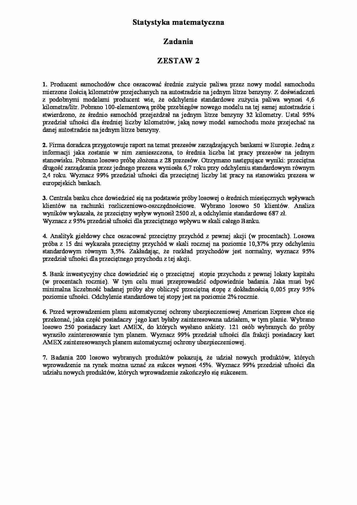 Statystyka matematyczna_zadania_2_F - strona 1
