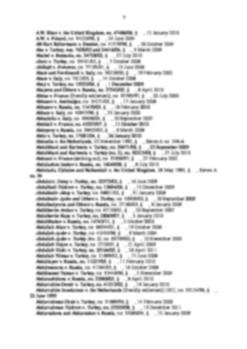 wyroki w sprawie dóbr osobistych przed ETPC - strona 3