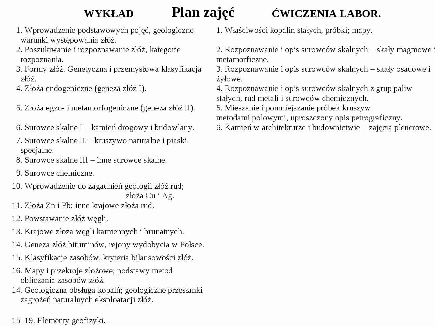 Geologia złożowa - strona 1