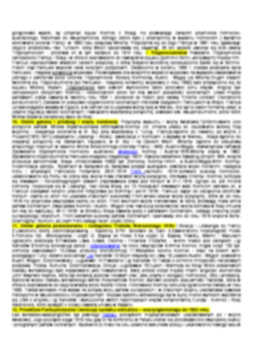 Historia Stosunków Międzynarodowych  - strona 3