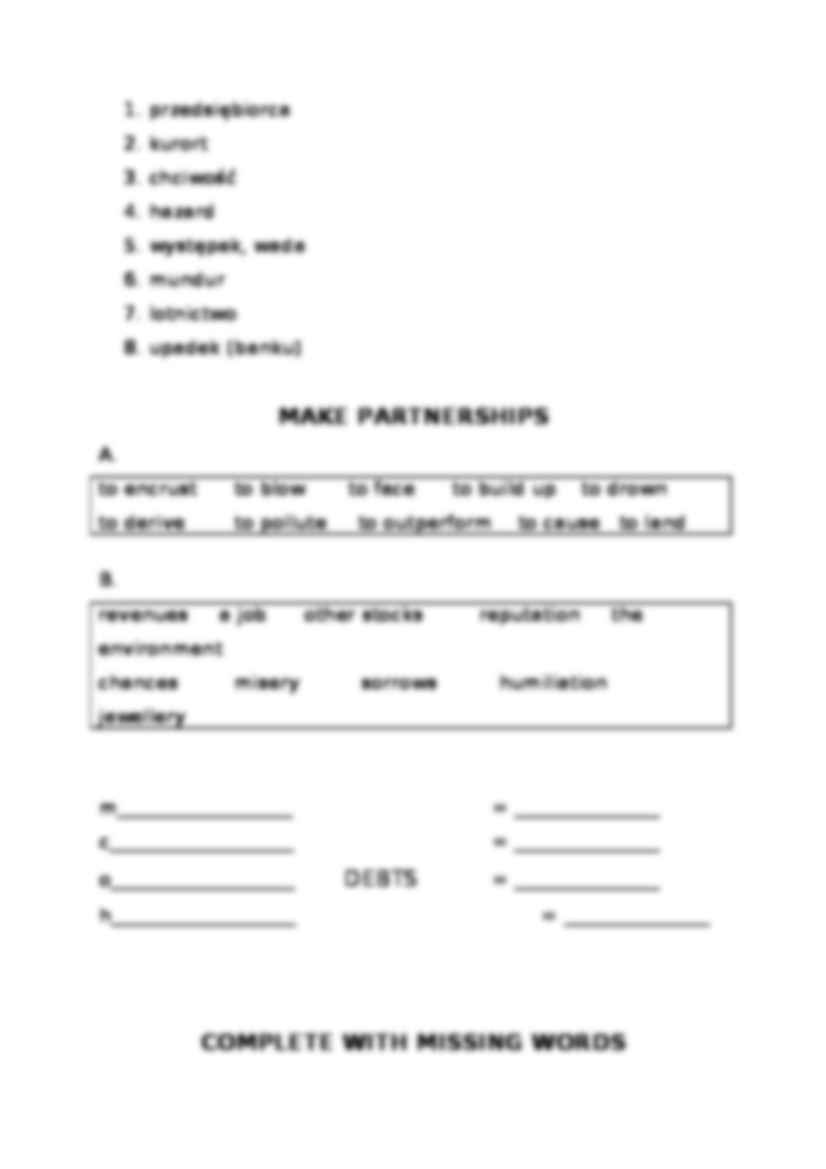 Angielski - słówka - Environment - strona 2