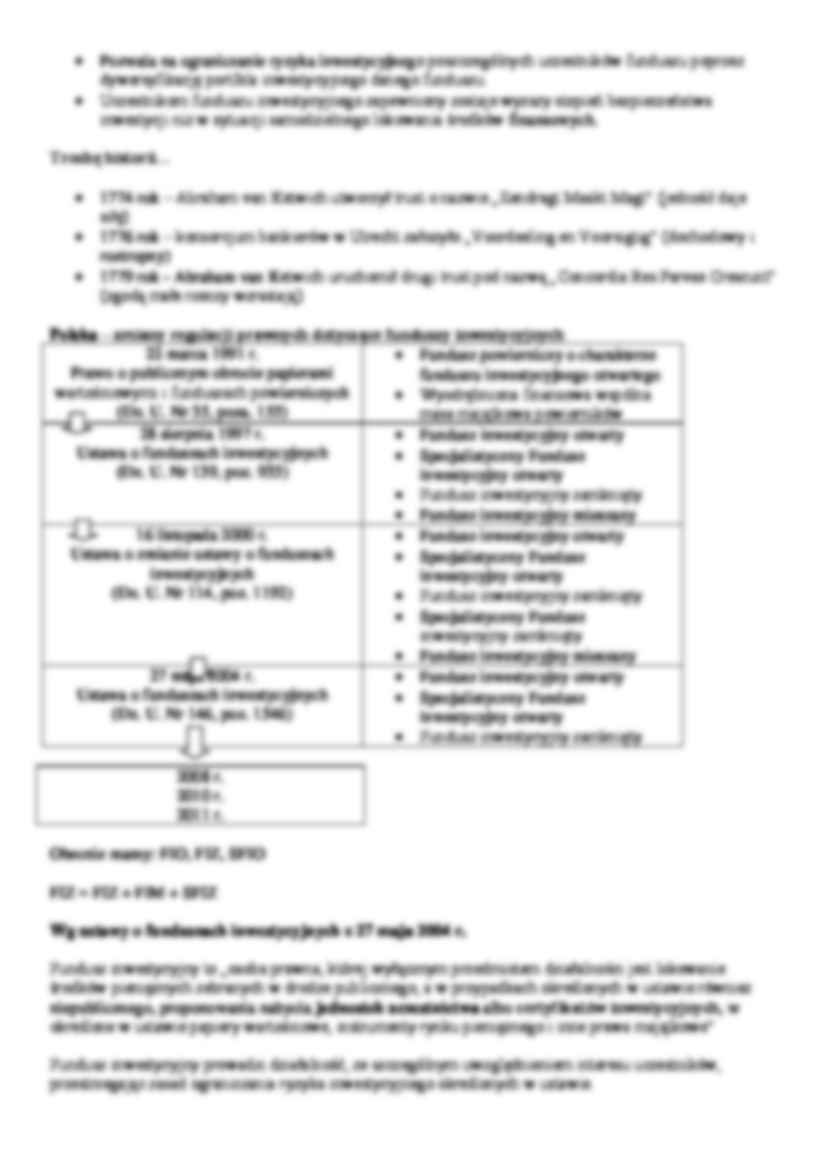 Fundusze inwestycyjne - wykład - dr Krupa - strona 2