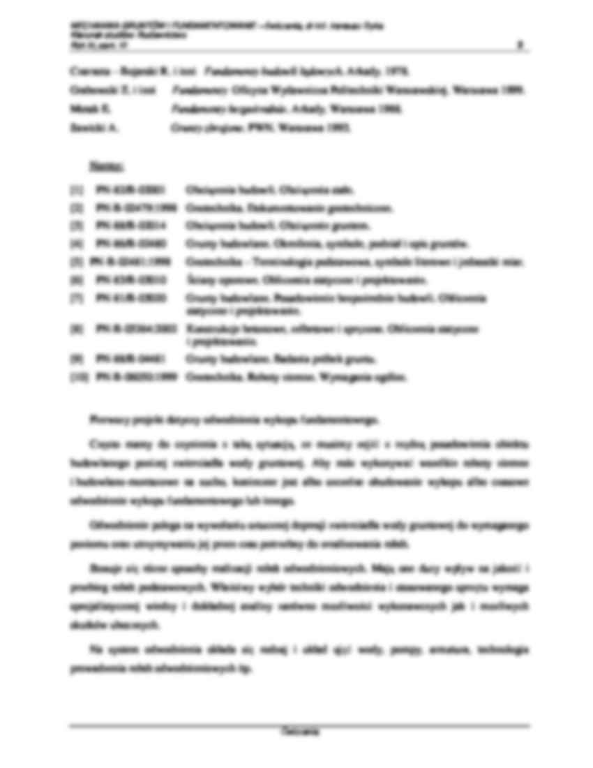 odwodnienie wykopów budowlanych - strona 2