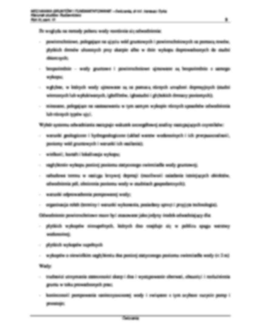 odwodnienie wykopów budowlanych - strona 3