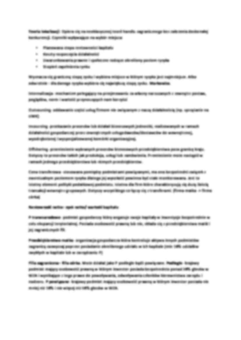 Bezpośrednie inwestycje zagraniczne - opracowanie  - strona 3