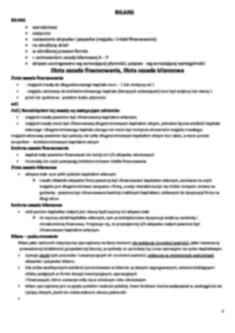 Rachunkowość Finansowa - Wykład - strona 3