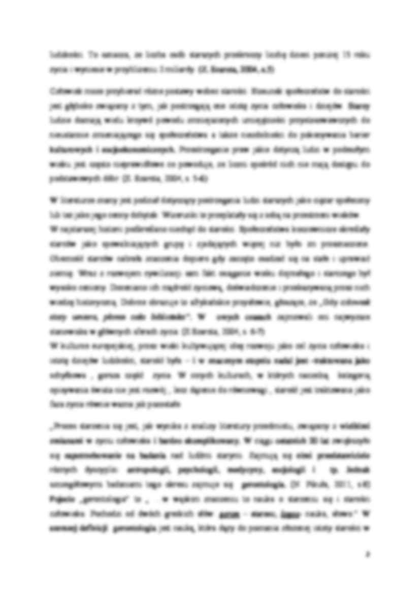 Prezentacja- Społeczny wizerunek starości - strona 2