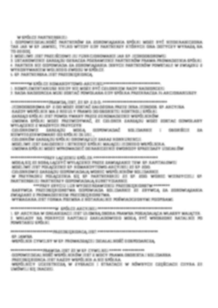spółki - prawo gospodarcze - strona 2