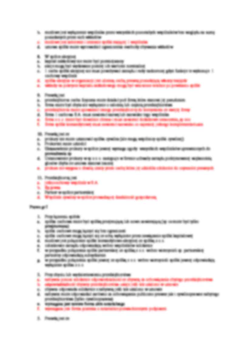 egzamin - spółka cywilna - strona 2