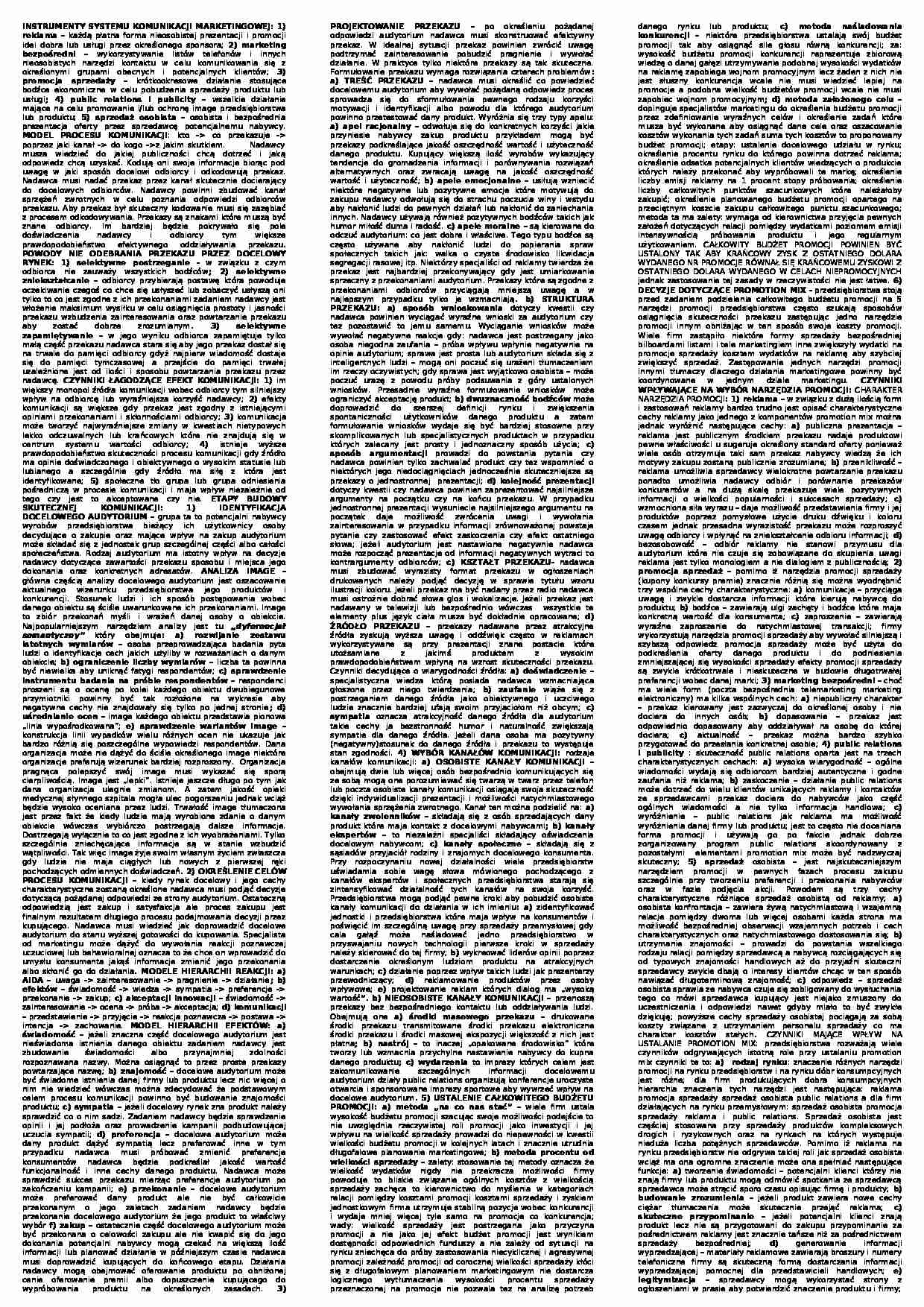 system komunikacji  - strona 1