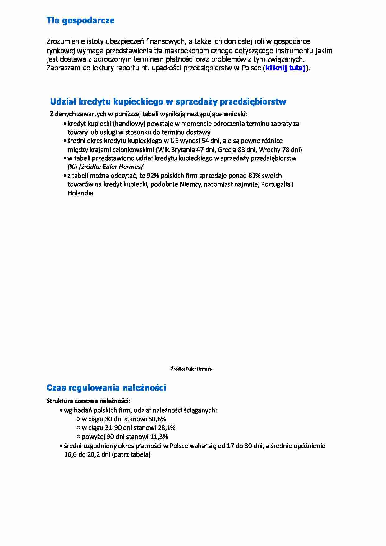 Ubezpieczenia finansowe (e-learning) - strona 1