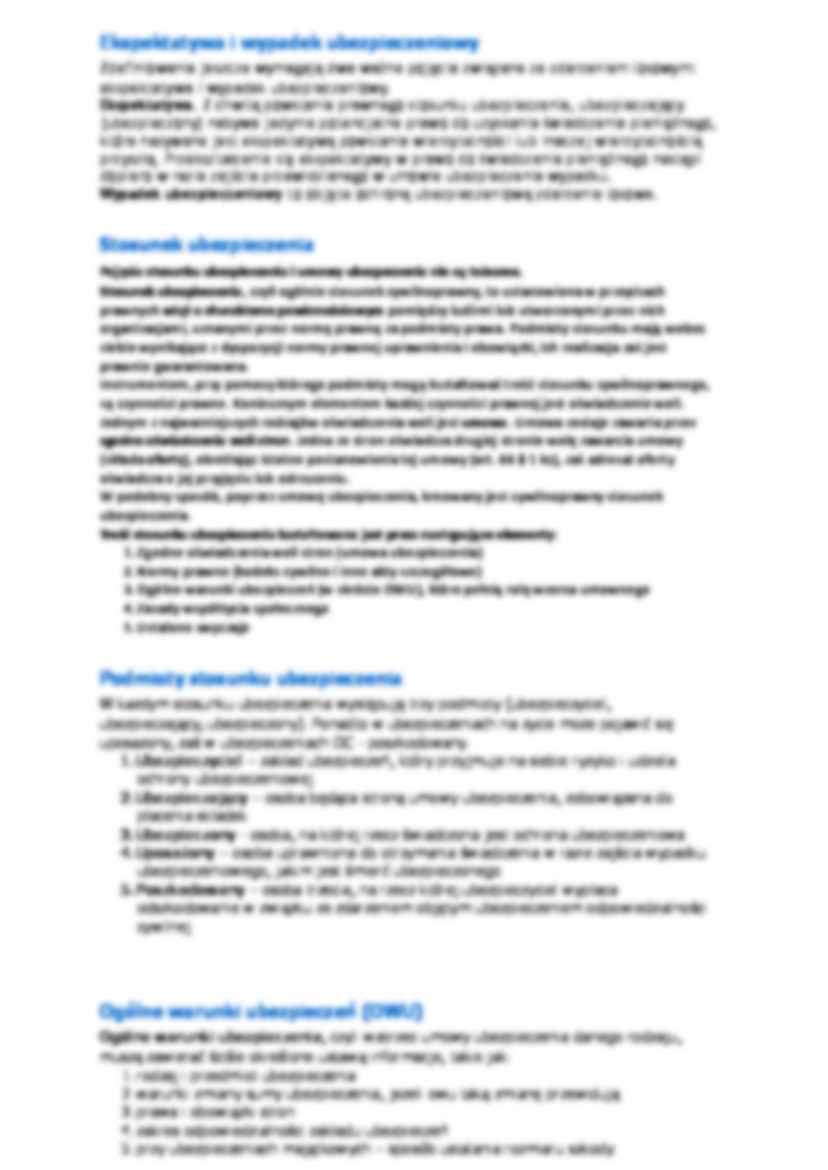 Umowy ubezpieczenia (e-learning). - strona 2