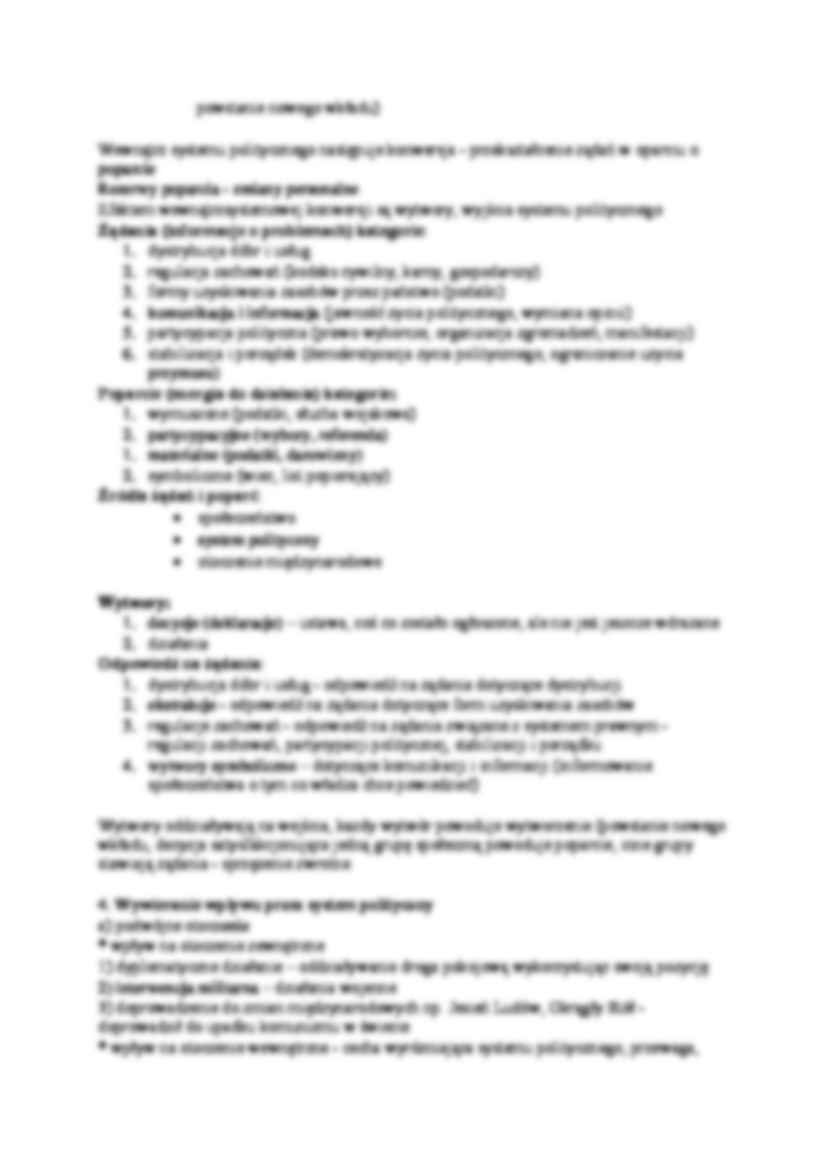 Funkcjonowanie systemu politycznego - strona 2