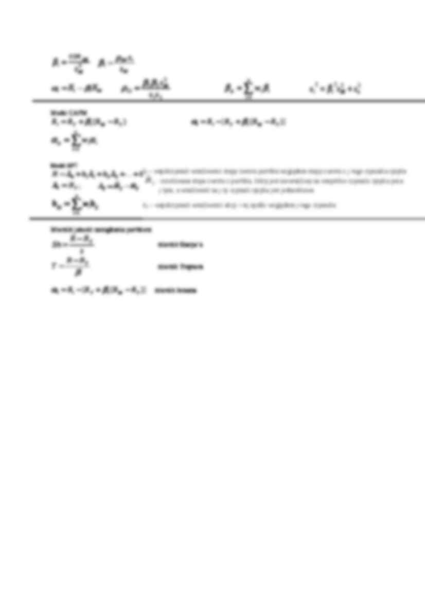 Portfel inwestycyjny - Rynek kapitałowy - strona 3
