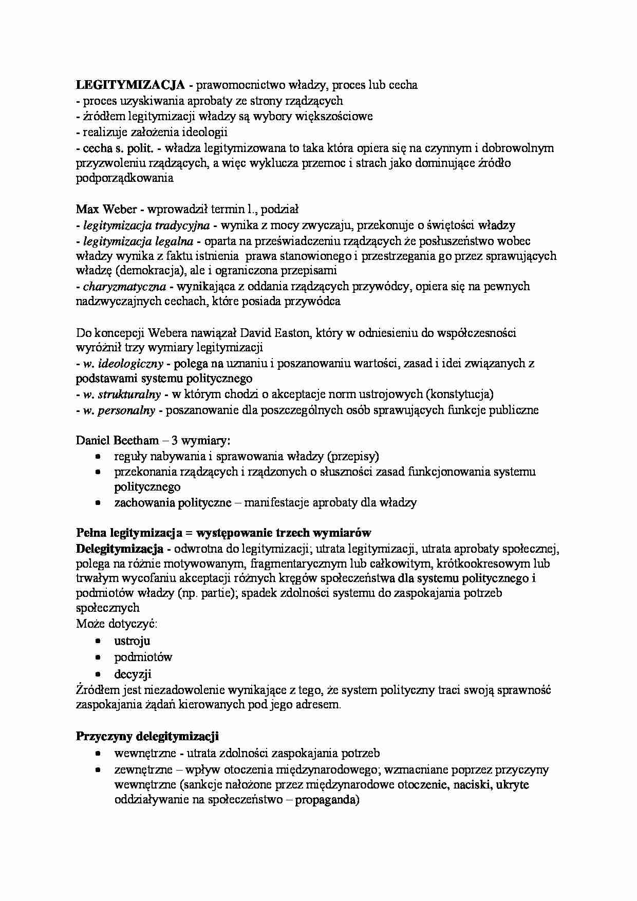 Legitymizacja - strona 1