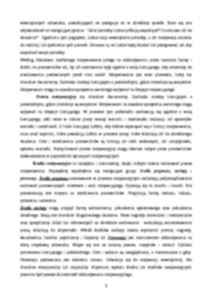 Motywowanie w przedsiębiorstwie ZZL - strona 2
